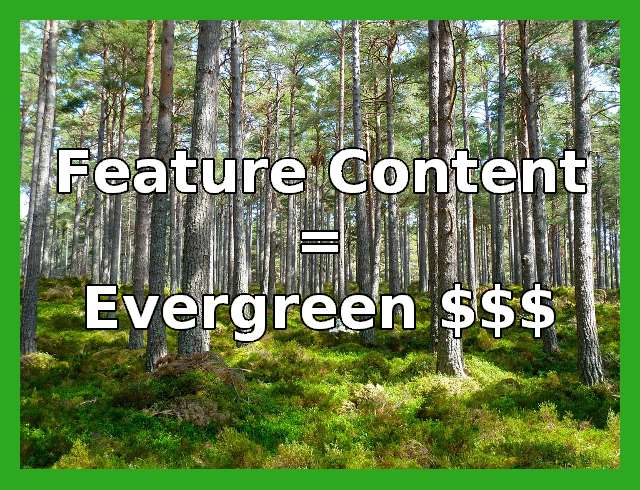Online Feature Content Builds Evergreen Audiences