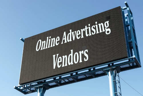 Online advertising vendors